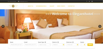 Thiết kế web đặt phòng cho khách san Thành Đoàn Cát Bà