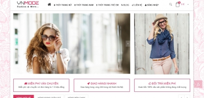 Xây dựng web bán hàng thời trang cho VNMODE