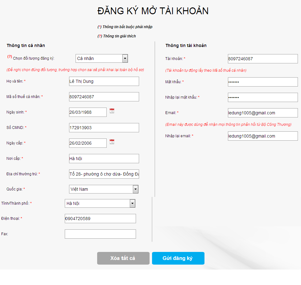 Quy trình đăng ký website thương mại điện tử với Bộ Công Thương
