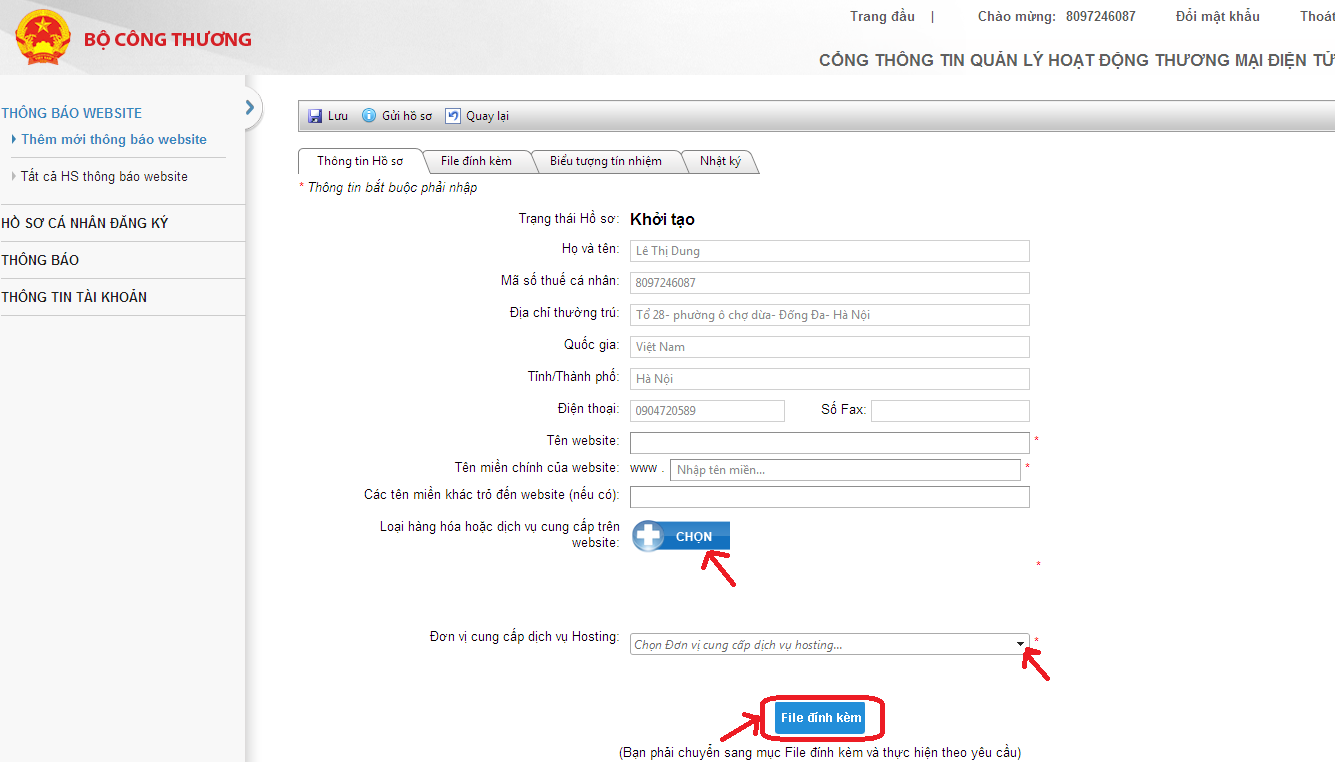 Quy trình đăng ký website thương mại điện tử với Bộ Công Thương