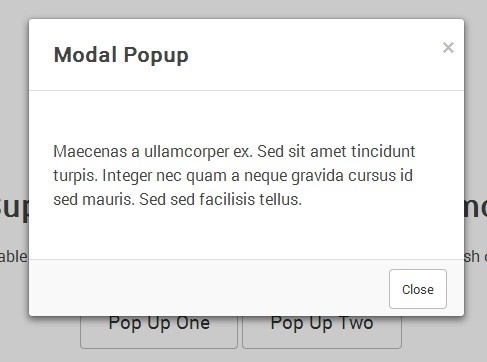 Auto show popup modal 