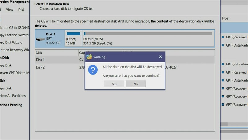 Cách chuyển hệ điều hành từ ổ HDD sang ổ SSD không cần cài lại Windows, đơn giản, an toàn và không mất dữ liệu 8