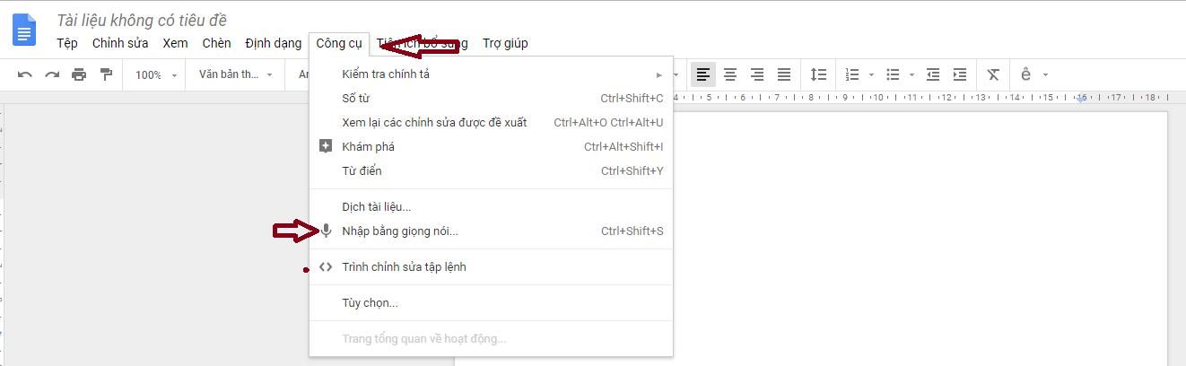 Cách nhập văn bản bằng giọng nói 3