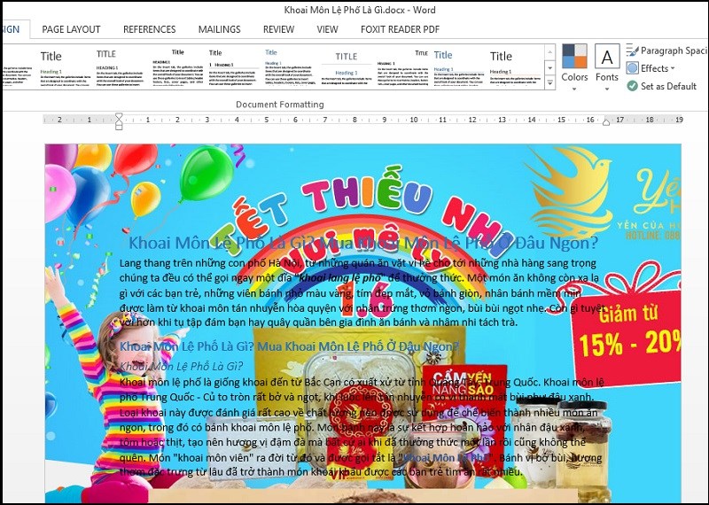 Hoàn thiện việc chèn hình ảnh làm hình nên văn bản Word Hoàn thiện việc chèn hình ảnh làm hình nên văn bản Word