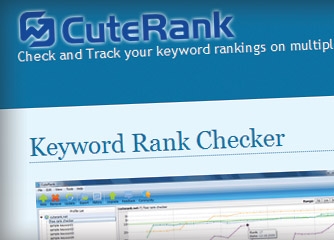 CuteRank Checker - Kiếm tra thứ hạng nhiều từ khóa của nhiều site cùng lúc