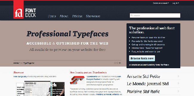 fontdeck