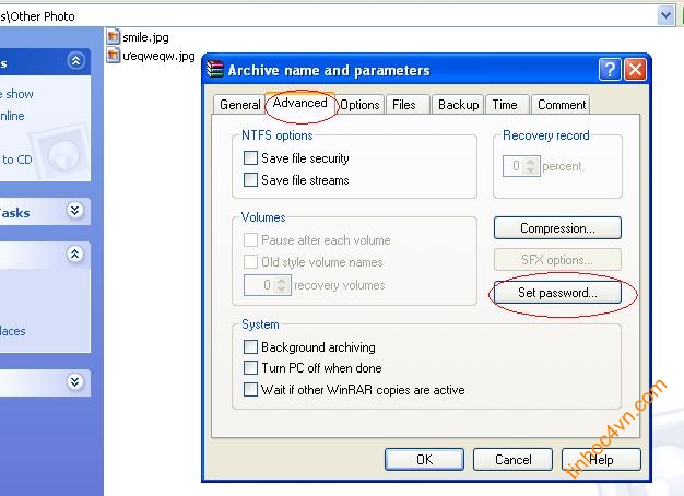 sử dụng winrar