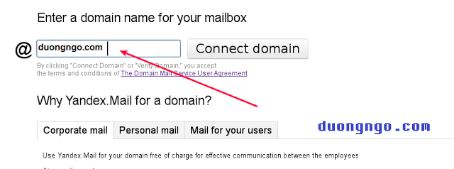 Tạo Email tên miền riêng miễn phí với Yandex Tạo Email tên miền riêng miễn phí với Yandex
