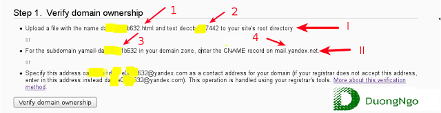 Tạo Email tên miền riêng miễn phí với Yandex Tạo Email tên miền riêng miễn phí với Yandex