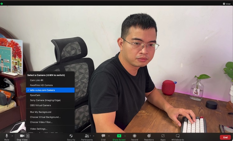 Lấy iPhone làm webcam cho Macbook trên macOS Ventura
