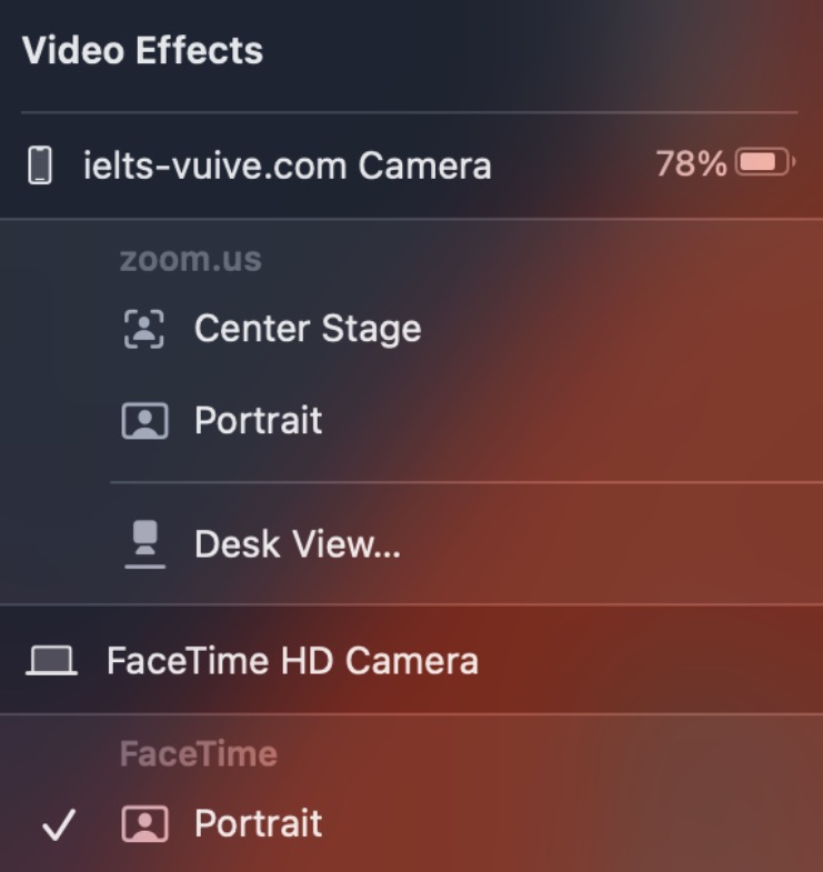Lấy iPhone làm webcam cho Macbook trên macOS Ventura
