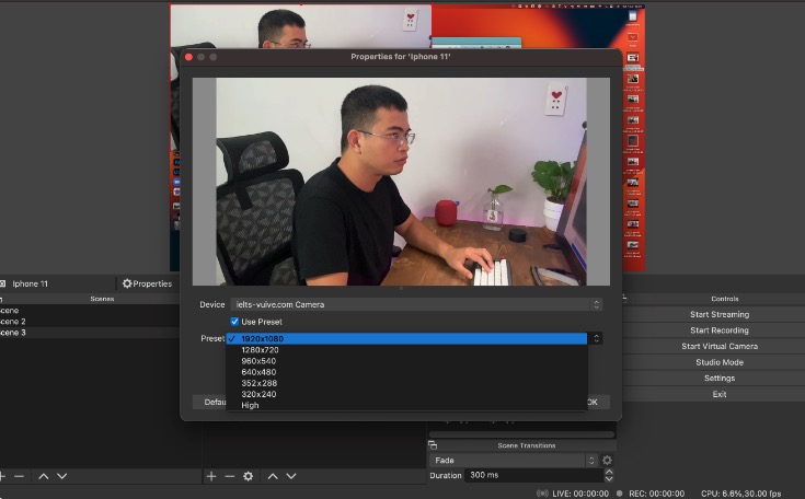 Lấy iPhone làm webcam cho Macbook trên macOS Ventura