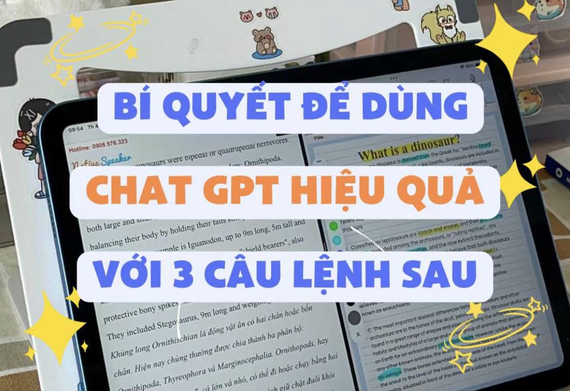 Bí quyết để dùng Chat GPT viết nội dung quảng cáo hiệu quả với 3 câu lệnh
