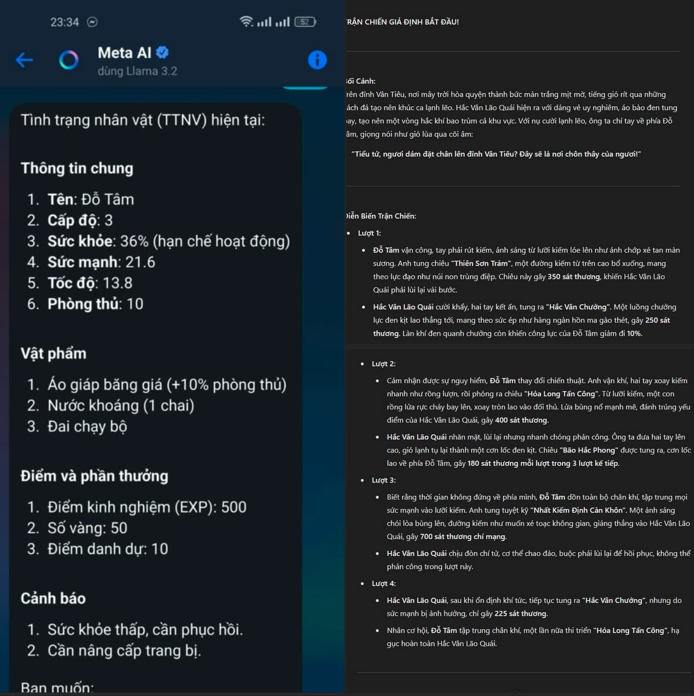 DÙNG AI TẠO HỆ THỐNG TU LUYỆN BẢN 2.0 - GIỐNG NHƯ TRUYỆN
