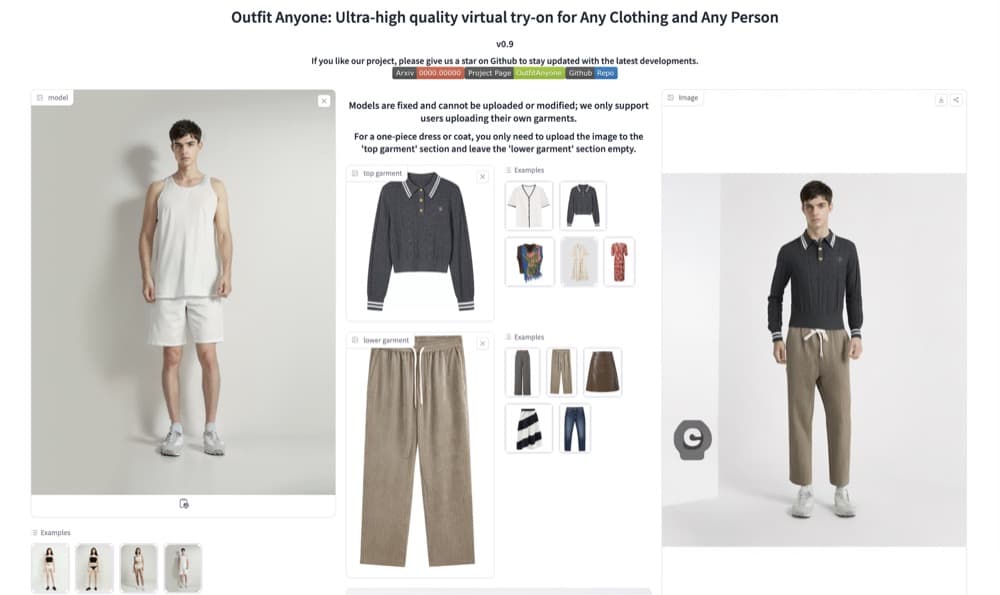 Outfit Anyone phát triển bởi Alibaba Group