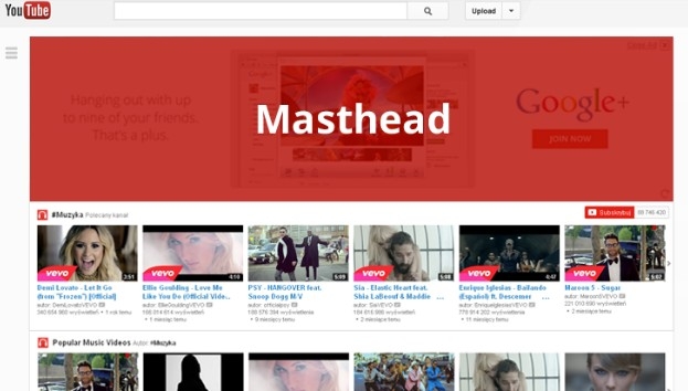 Quảng cáo Youtube Masthead - Quảng cáo trên trang chủ Youtube