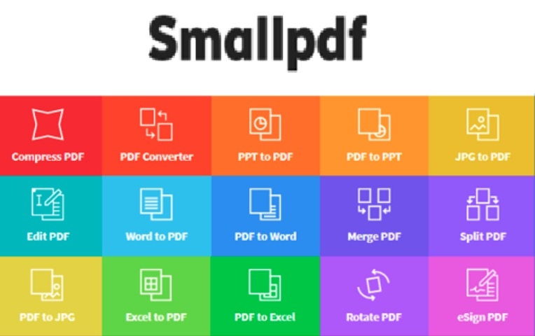 SmallPDF - Trang web giúp nén, gộp, tách, chuyển định dạng tập tin PDF