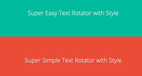 Tổng hợp những jQuery Text Effect nên có