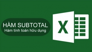 Cách sử dụng hàm Subtotal trong Excel