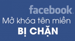 Cách xử lý tên miền bị chặn trên facebook