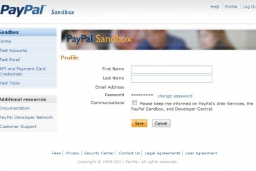 Hướng dẫn tạo tài khoản PayPal Sandbox để test code